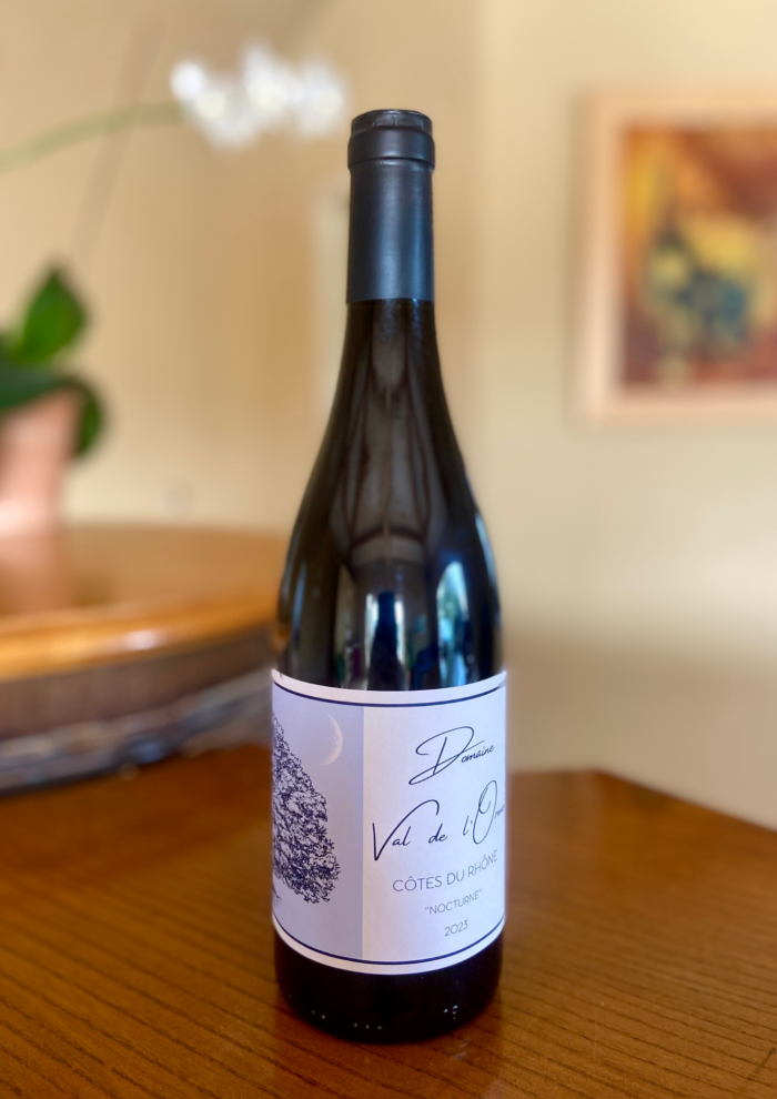 CÔTES DU RHÔNE ROUGE 2023 "Nocturne" - Domaine Val de l'Orme